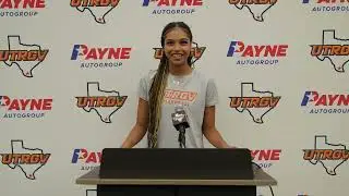 UTRGV Volleyball Media Availability with Todd Lowery and Julianna Bryant (11/18/25)