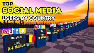 Top 50 Countries with Most Social Media Users 2024