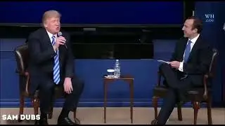 Trump raps rap god