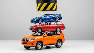 Diecast Car Destruction Compilation &ndash; Toy Car Crashes & Satisfying Videos