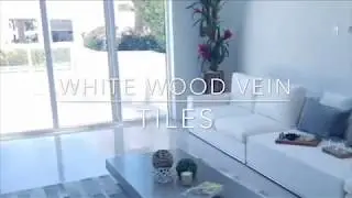 Blue Wood Vein & White Wood Vein - Marble Floor & Wall Tiles