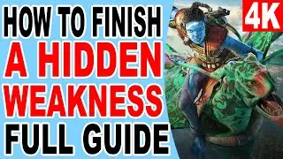 How to Finish A Hidden Weakness - Destroy the Sensors Protective Cap - Avatar Frontiers of Pandora