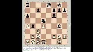 Devel 4.0.2.3 vs Stockfish 17.1 | King's Pawn: Ruy Lopez Marshall Attack #chess