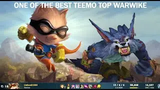 one of the best teemo top warwike  30 min 12 kill S+