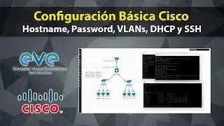Configuración Básica Cisco PASO A PASO | Hostname, VLANs, DHCP y SSH (CCNA Lab)