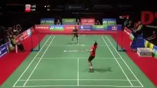 Unbelievable Badminton Rally! Lin Dan vs Lee Chong Wei - 2011 World Championships