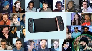 Nintendo Switch 2 First-Look Trailer Reaction Mashup | Wow