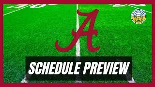 2022 Alabama Football Schedule Preview