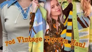 70s and 60s Vintage Try On Haul | House of Sunny, Ebay, Depop, Etsy, Moshino, Sugar N Spice, D&G