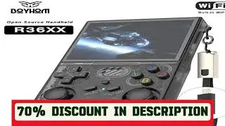 #BOYHOM Retro R36XX Handheld Game Console 15000+ Games built-in WiFi Retro Gaming, Open Source Syst