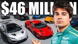F1's Lance Stroll's Garage Is EPIC!!