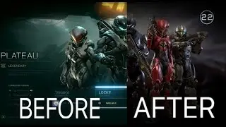 Halo 5 Early Vs Final UI