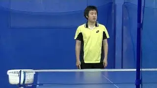 卓球部の練習相手の決め方