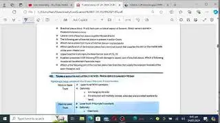 RAFIULLAH UPPERLIMB ANATOMY PART 1 (rapid review) by Dr QANDEEL