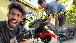 Full Modification on Honda Dio 🔥