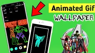 Best animated gif wallpaper app for Android | Gif live wallpaper app | android customisation 🔥