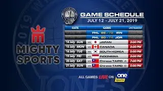 JULY 14: 41st William Jones Cup: Mighty Sports - Go for Gold Philippines vs Japan