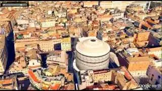 Rome City Tour: Google Earth by GPS Track Log (Part2/2)