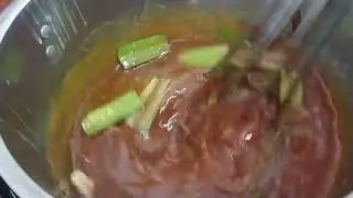 Mengacau Kaya Asli Kopitok Untuk Di Sapu Pada Roti Bakar Kahwin