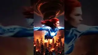 Make me a superhero stopping world destruction