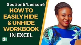 👉HOW TO EASILY HIDE & UNHIDE WORKBOOK IN EXCEL