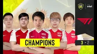 T1 VS VP  ESL ONE SUMMER CHAMPION DOTA 2