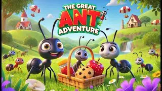 4 Ants, 1 Mission:Teamwork Moral Story for Kids! The Great Ant Valley Adventure:A Tale of Friendship