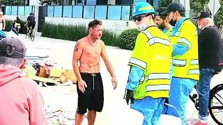 Update on the Venice Beach   Homeless encampment enforcement