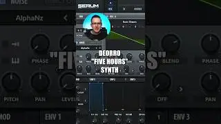 How to: Deorro &ldquo;Five Hours&rdquo; Super Saw Synth in Serum #samsmyers #sounddesign #shorts