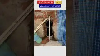 Concealed cistern install