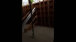 Snap tie wall pour carpenters local 409