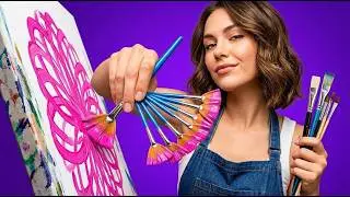 EASY DRAWING HACKS FOR BEGINNERS || Painting Tips You Should Try By 123GO! SCHOOL