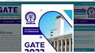 GATE 2022 INFORMATION BROCHURE