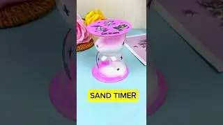 How to Make Sandglass - Sand Timer - Hourglass at Home #shorts