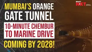 Orange Gate Tunnel Will Cut Chembur - Marine Drive Travel to 10 Mins! 🚗 | Mumbai Mega Project