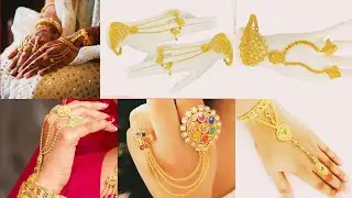 New Bridal Gold Hathphool Design Collection || Gold Hathphool || Latest Gold Hand Jewellery Designs