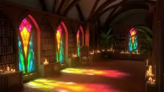 Cozy Book Nook Library Ambience | Gentle Animated Loop - Enchanted Library 4
