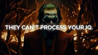 U MOVED SO CLEAN&hellip; THEY CALL IT COLD-BLOODED GENIUS - Joker Speech (Dark Motivation)