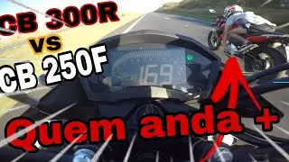 CB Twister 250 vs CB 300R QUEM ANDA MAIS ?  Condições das motos e pilotos nas descrições