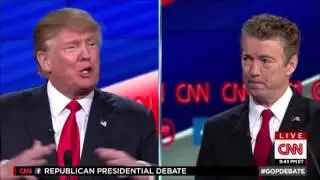 Rand Paul versus Trump on Internet Freedom at the 5th Republican Debate