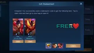 NEW MLBB REDEEM CODE | 515 EVENT