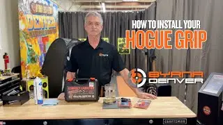 How to Install Hogue Grip on Byrna CL