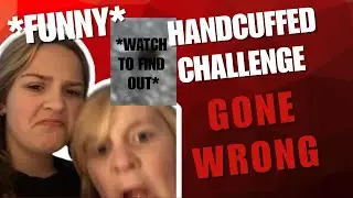 HANDCUFFED CHALLENGE GONE SUPER WRONG #funny #kids-falling  