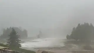 Virginia Public Golf Course Hail Video