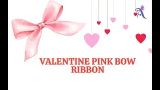 💖 Valentine Pink Bow Ribbon: Perfect for Your Romantic Gift Wrapping! 🎀