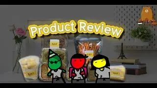 N.A.F Cafe รีวิวขนม 8 อย่าง ที่หารับประทานได้ง่าย  (Products Preview)