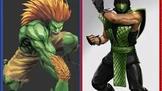 Mortal Kombat vs Street Fighter - fan matchups