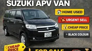 Suzuki APV Van For Sale | Home Used | Urgent Sell | Cheap Price | black colour 