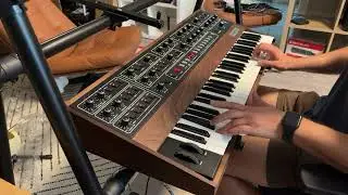 Friend of Prophet, my first Prophet-5 melody (Prophet-5 and KORG SDD 3000 Delay only)