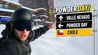 Nieve 100% Powder: Así es un Día en la Cordillera de los Andes Chilenos ❄️⛷️